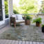 Tapis intérieur / extérieur brun lavable à la machine Xhevrie-1574931335