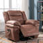 Garit Faux Leather Heated Massage Chair-2066835784