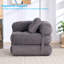 1 Seater Corduroy Sofa Bed-584684835