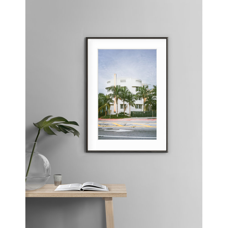 The Hall Miami 1 Piece Single Picture Frame Wall Art, 40cm H x 30cm W x 2cm D
