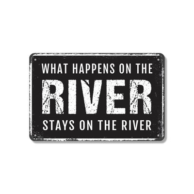 Qu'est-ce qui se passe sur la rivière?