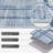 Extra Large Geometric Machine Washable Rug with Non Slip Backing Contemporary Low Pile Foldable Floor Cover for Living Room Bedroom Office-527582980