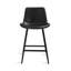Tabouret de comptoir rembourré 24 po avec structure en métal et repose-pieds-120943373-120943370-120943371