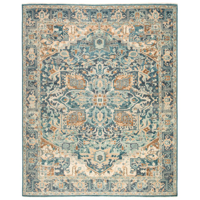 Inspirit Handmade Wool Oriental Area Rug