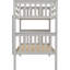 Erin Single (3') Bunk Bed with Built-in Ladder Included