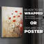 FLORAL Series CECI - Impression sur toile seulement - NON CADRE-118057164
