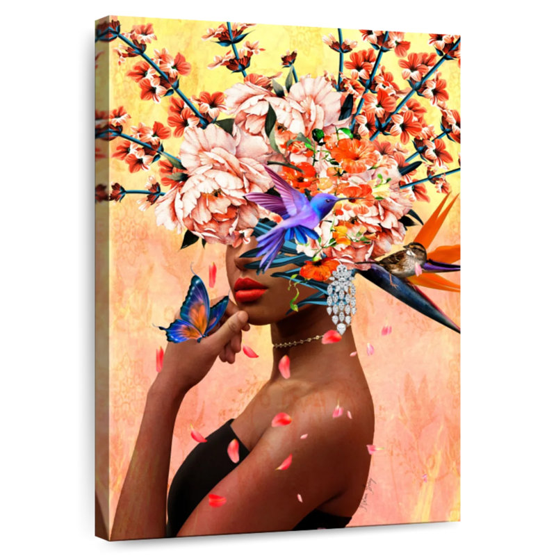 Leisha femmes luxueuses en fleurs, H 12 po x l 8 po