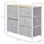 Kia Steel 83 cm W Chest of 5 Drawers