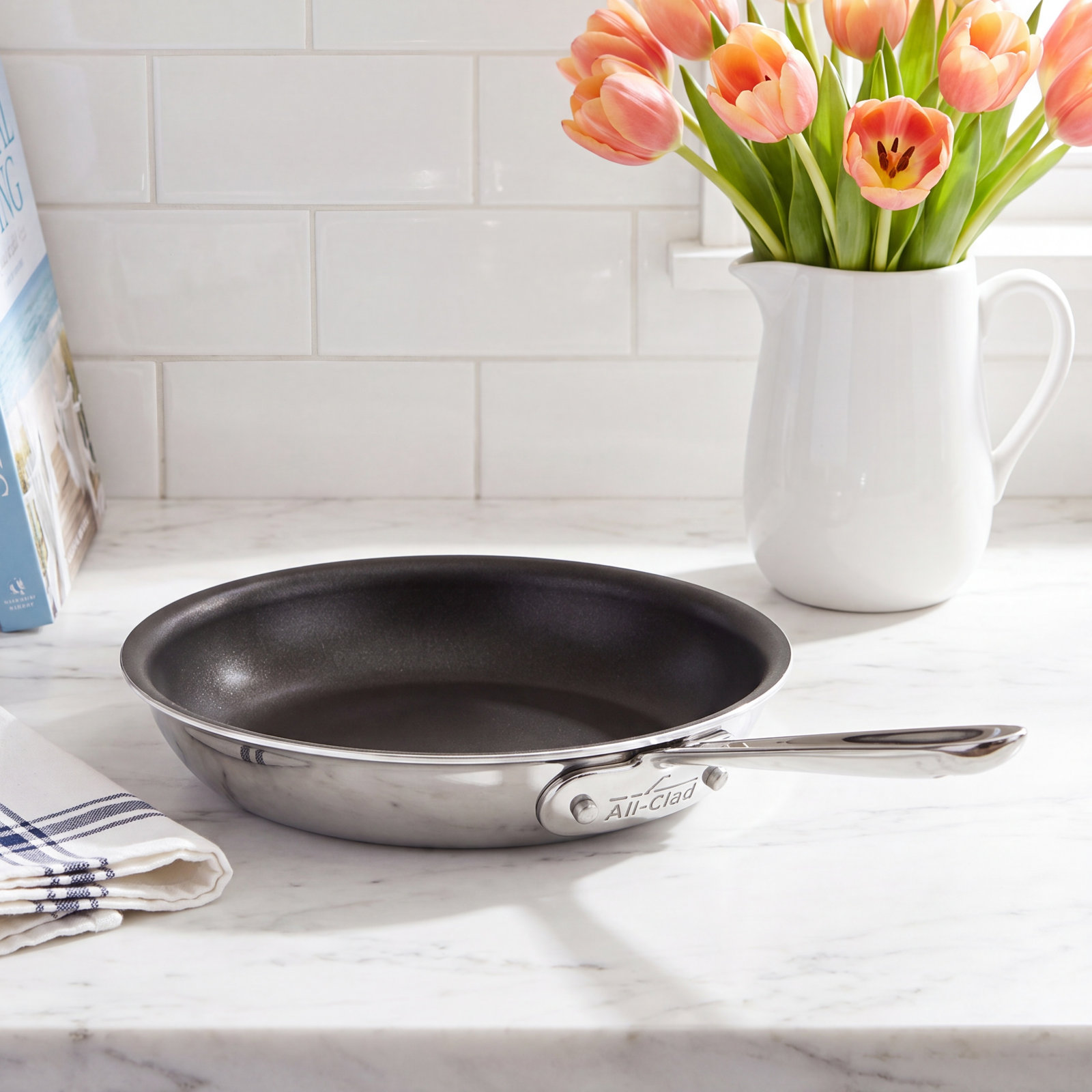 All-Clad D5® Brushed Non-Stick Frying Pan, 8"