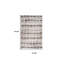 Tapis abstrait beige et brun 8 pi x 11 pi