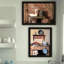 Art mural multicolore pour la chambre à coucher - Home Sweet 2, 18 po x 20 po, 5 lb