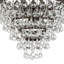 Luminaire suspendu à 3 lumières avec accents en cristal Omalley-822748622