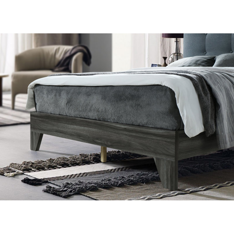 Albee Upholstered Platform Bed, Queen