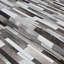 Tapis gris en peau de vache Ashlie-22933654