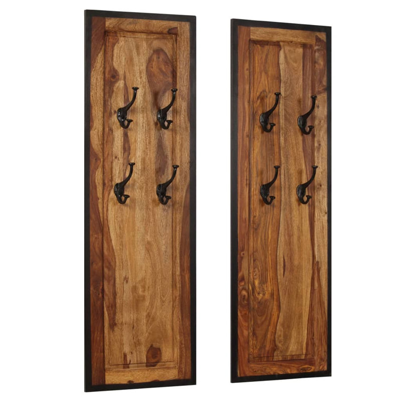 Coat Racks Solid Sheesham Wood