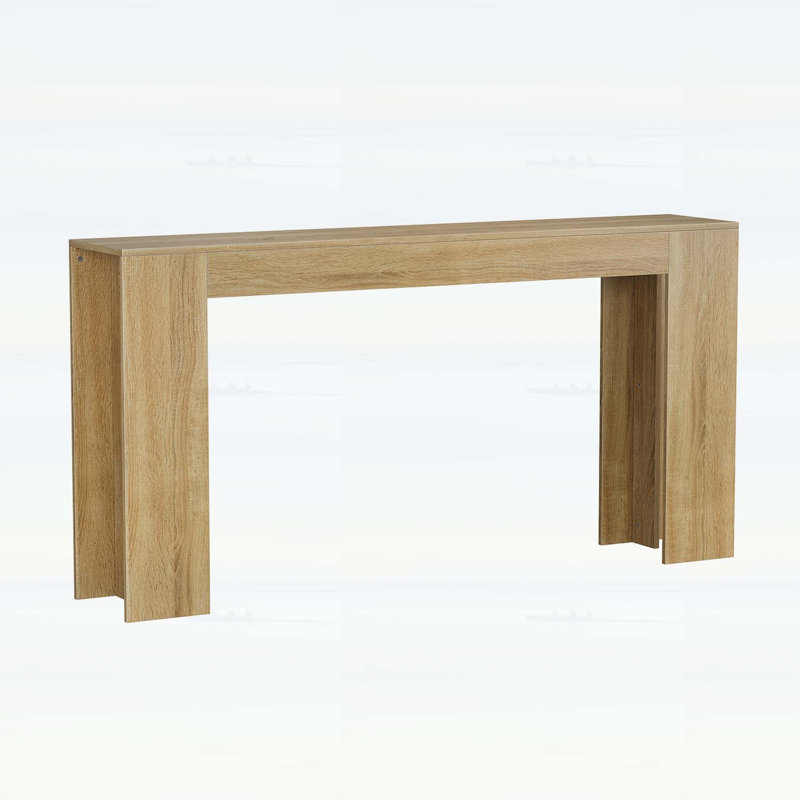 Extra-Long Entryway Table, Oak