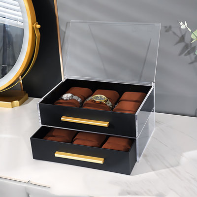 Boîte à montre +