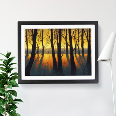 Spring Forest Sunrise - Single Picture Frame Print