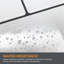WT3D3033N - Carrelage 3D lustré blanc brillant 12 x 12 po London
