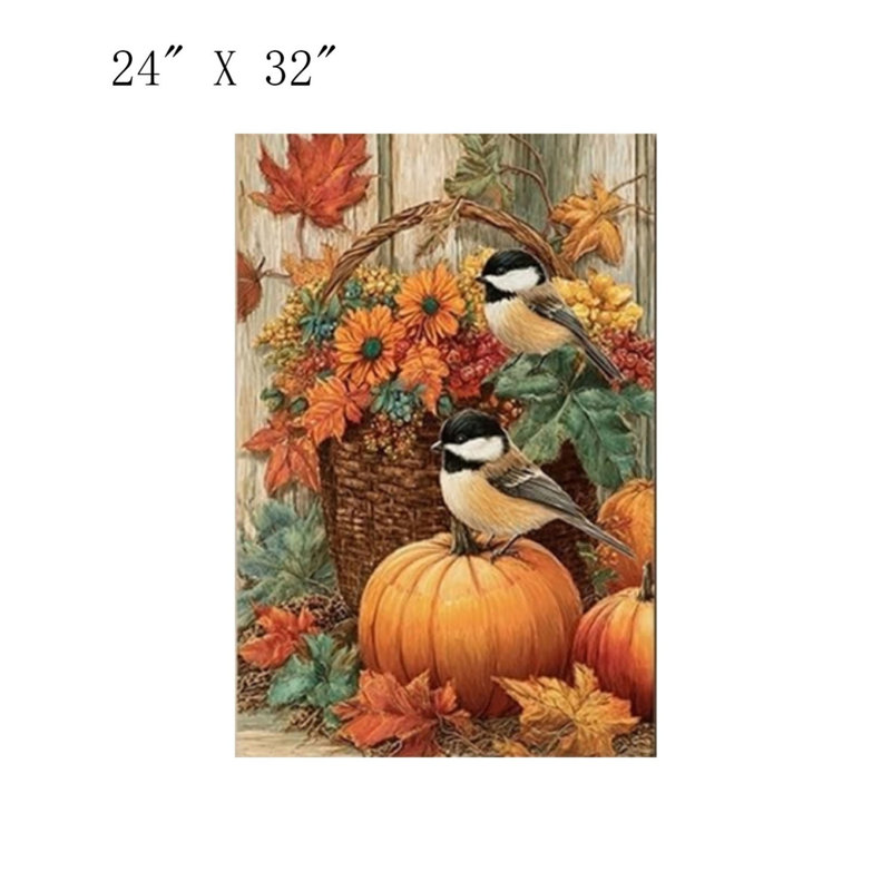 Art mural 24 po x 32 po Birds