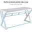 Bureau d'ordinateur 55,1 po Jenafir-579317235