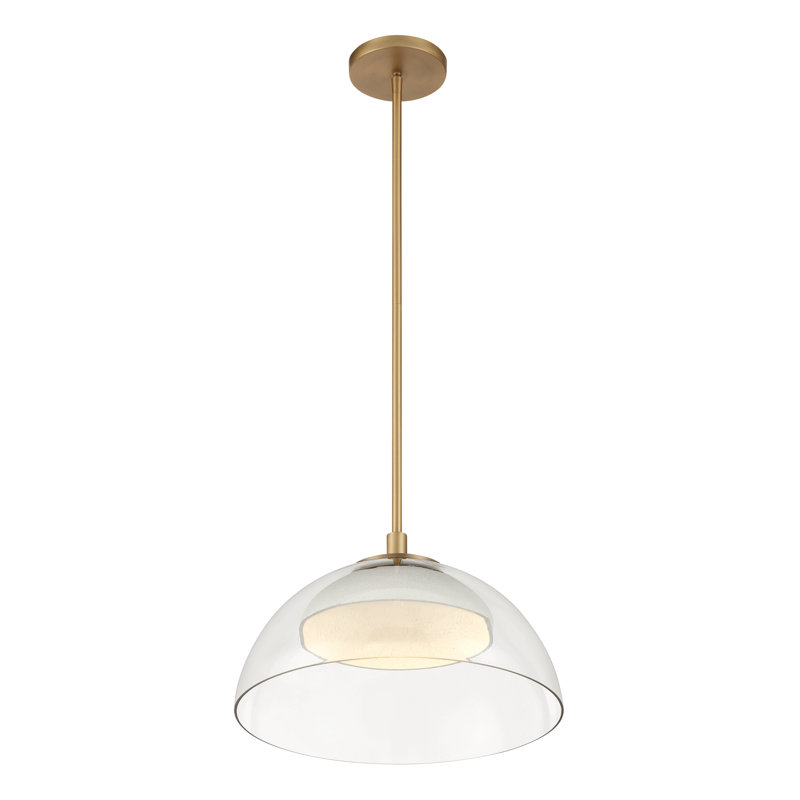 Luminaire suspendu / semi-encastré 15 po Halwynd