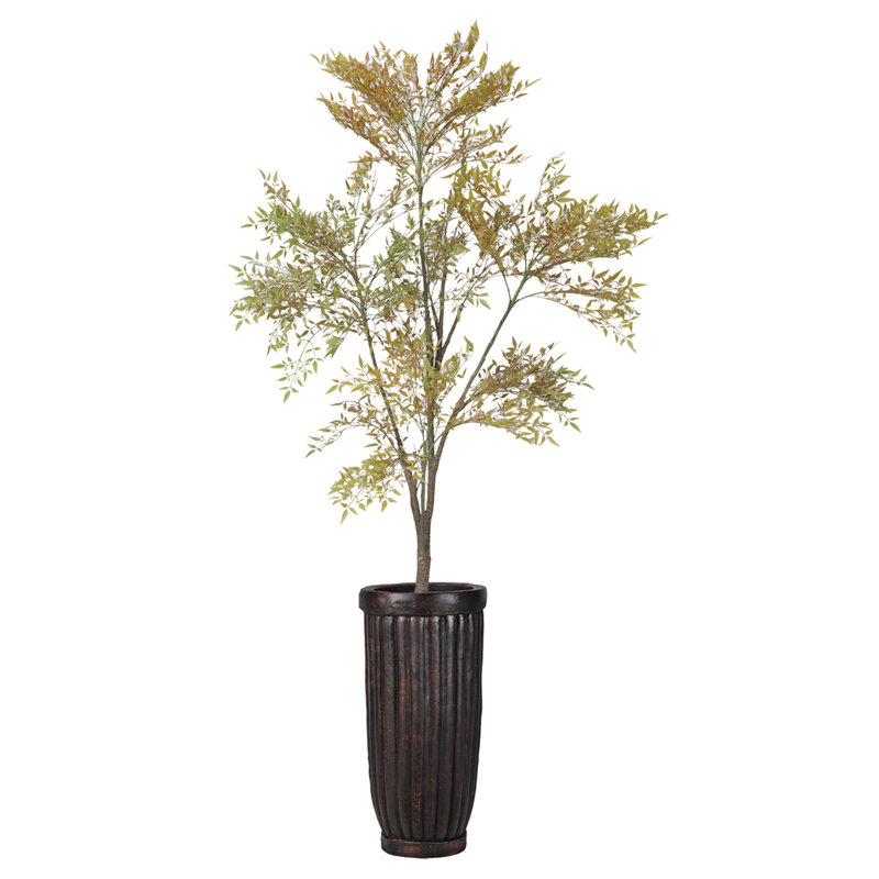 Arbre en bambou artificiel 91 po en pot