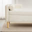 Banc de rangement avec repose-pieds l 65,4 po avec accoudoirs et coussins-685082889