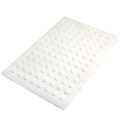 Leer Rubber Bathtub Mat with Suction Cups