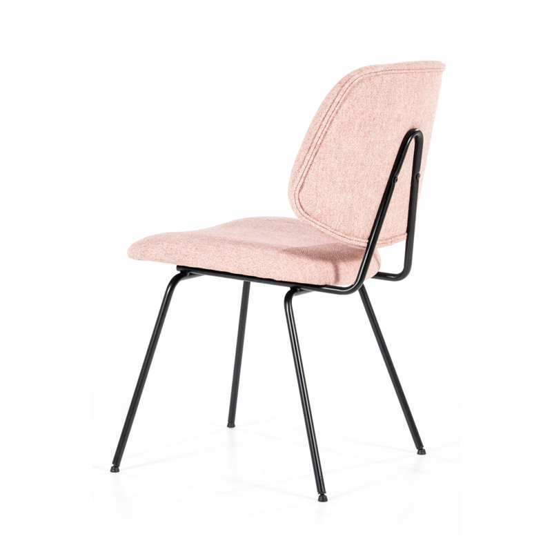 Lynn Upholstered Dining Chair, Pink