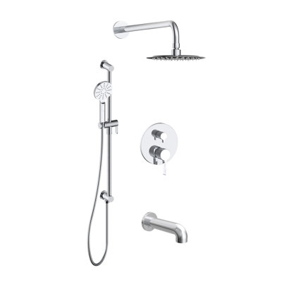 Ensemble de robinet de baignoire et douche Vonella-Bk
