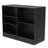 48”w * 20”d * 38”h - Slatwall Front Black Cash Wrap Wood Retail Counter Checkout