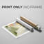 Verdure I - Impression sur toile seulement - NON-CADRE