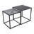 Minecraft side table, coffee table, set of 2