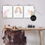 «Let Chase Rainbows Unicorns», ensemble de 3 giclées par Jenaya Jackson-1502090440-1502090442