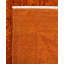 Tapis unique noué à la main Rachal - orange, 9 pi 10 po x 13 pi 7 po