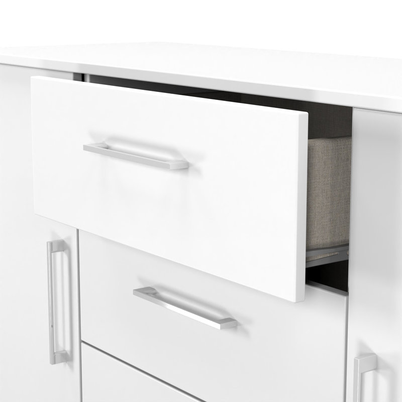 Bluntson 126cm Sideboard, White