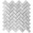 12" x 12" Marble Look Mosaic Wall & Floor Tile