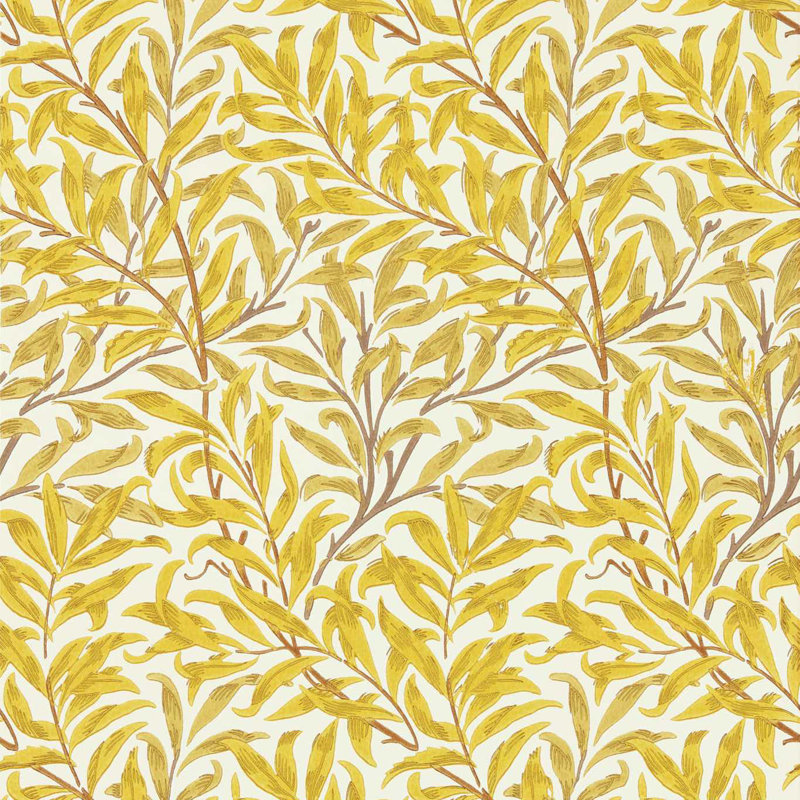 Willow Bough Wallpaper, Summer Yellow