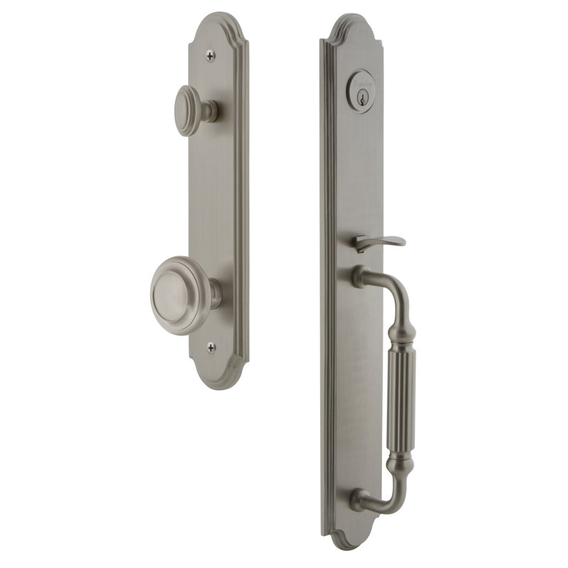 Ensemble de poignées factices Arc One, Nickel satiné