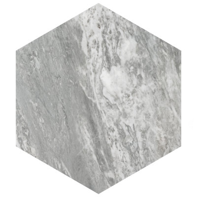 BioTech 11" x 13" Porcelain Marble Look Wall & Floor Tile