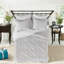 Ensembles de literie en fausse fourrure ultra doux, conception à chevrons, confort de chambre confortable