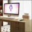 Bureau en L avec chargeur, bureau d'ordinateur avec tiroirs, bibliothèque, éclairage à DEL, bureau d'angle moderne pour le bureau personnel et les jeux