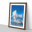 Cloudy View in Abstract - Picture Frame Graphic Art Print-55684929-55684930