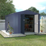 8 pi L 8 pi. D Remise de rangement en acier