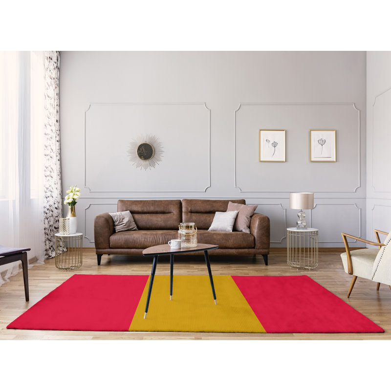 Tapis rouge à rayures de hockey national, Rectangle 9 pi x 12 pi