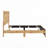 Rustic Wooden Panel Bed-1521854133