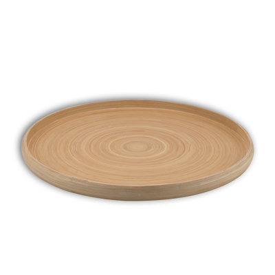 Lexa Bamboo Serving Tray, 16 Inch,  Bamboo