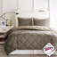 Ensemble d'édredon réversible en duvet synthétique pour lit simple / simple XL 3M Scotchgard-119922271-119922269