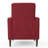 Button Tufted Upholstered Manual Push-Back Recliner -1831055568